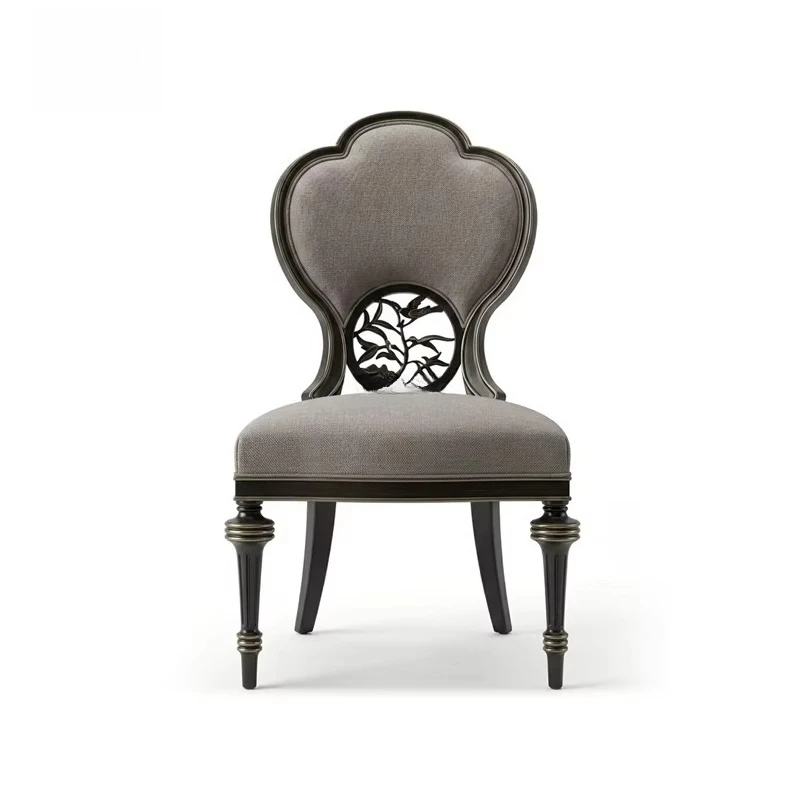 Lafayette Manor Retractable Dining Chair | French Classical Carved Wood Table