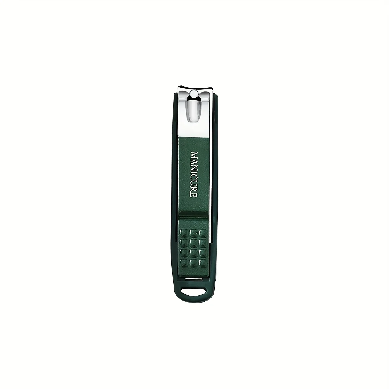 Hoogwaardige nieuwe spatwaterdichte nagelknipper met een hard mes en een nagelopbergdoos, met een aantrekkelijk ontwerp.