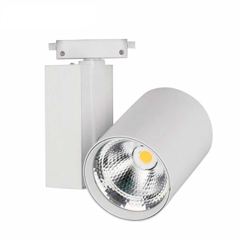 

restaurant museum black finishing modern style indoor high lumen movable track light led cob 12w 20w 30w track light