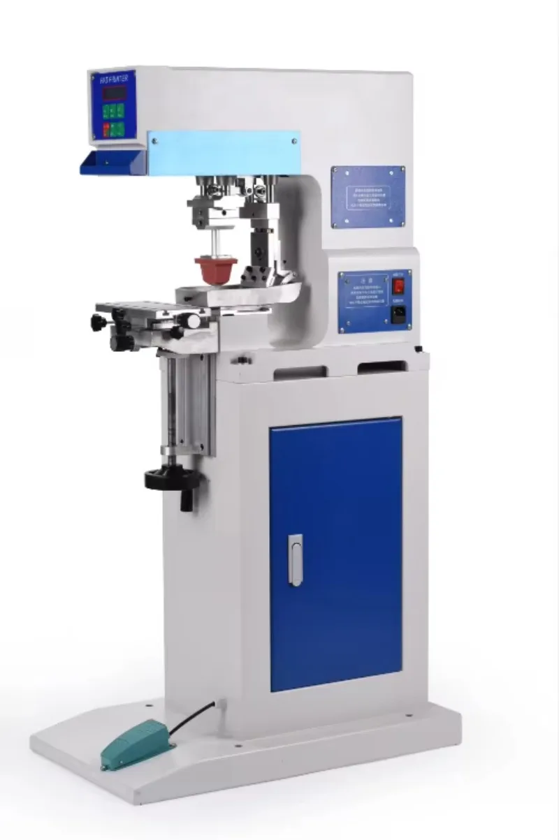 YOUNGSUN Automatic 1 Color Tampografia Electric Ink Cup Pad Printing Machines for Ceramic Spoon Bowl Small Toy  Pad Printer