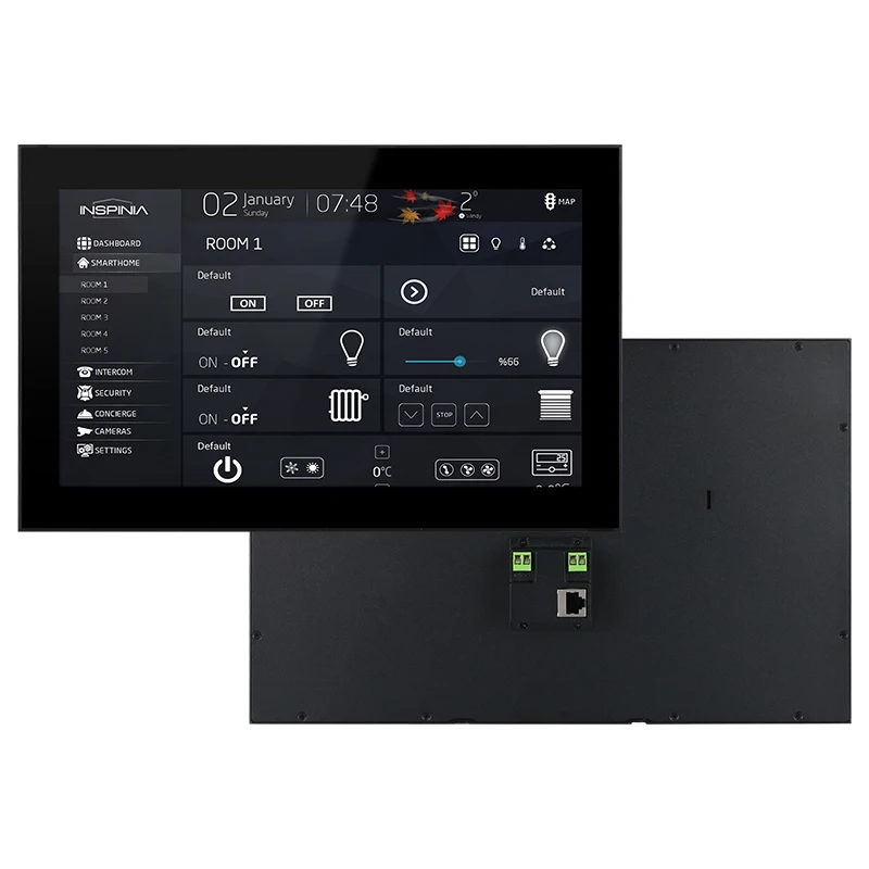 2024 New 14 Inch POE Tablet Smart Home Control Panel Android 11 OS Touch Screen Wall Mount Tablet RS485 for 86 Wall Mount Box