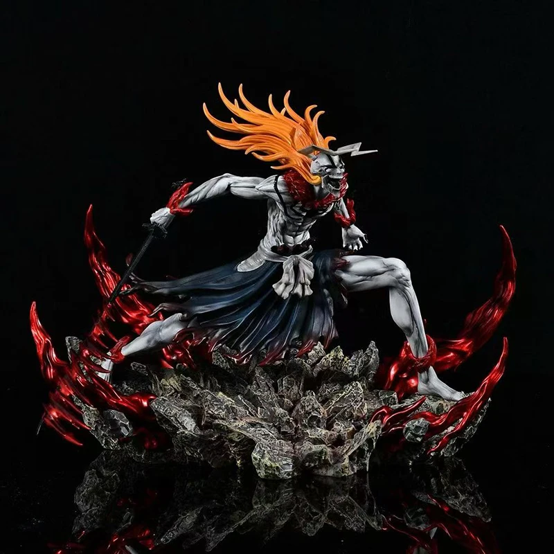 Bleach Rampage Ichigo 2,0 Gk figura periférica de dibujos animados adornos de escritorio estatua modelo Acgn regalo de Navidad