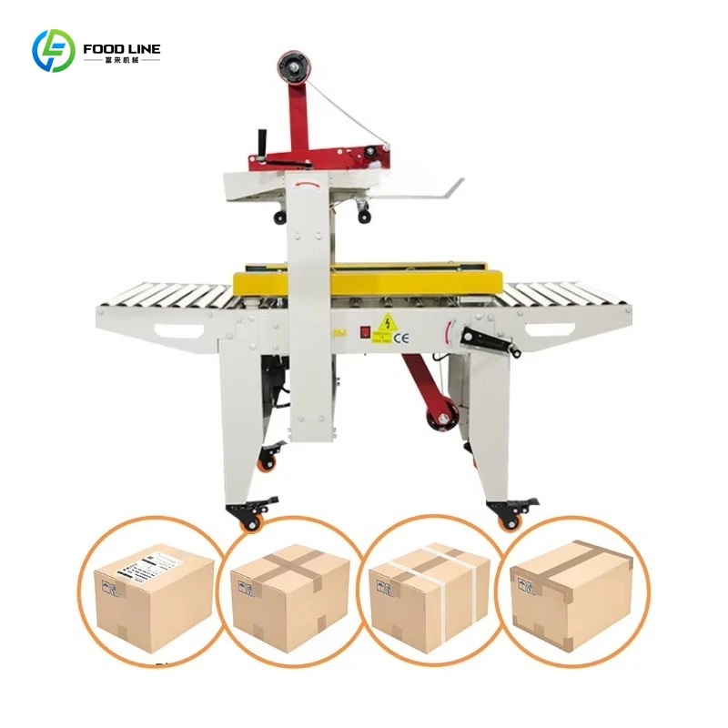 

Customized Commercial Automatic Cartoon Box Sealer Case Erector Packaging Machine for Warehouse