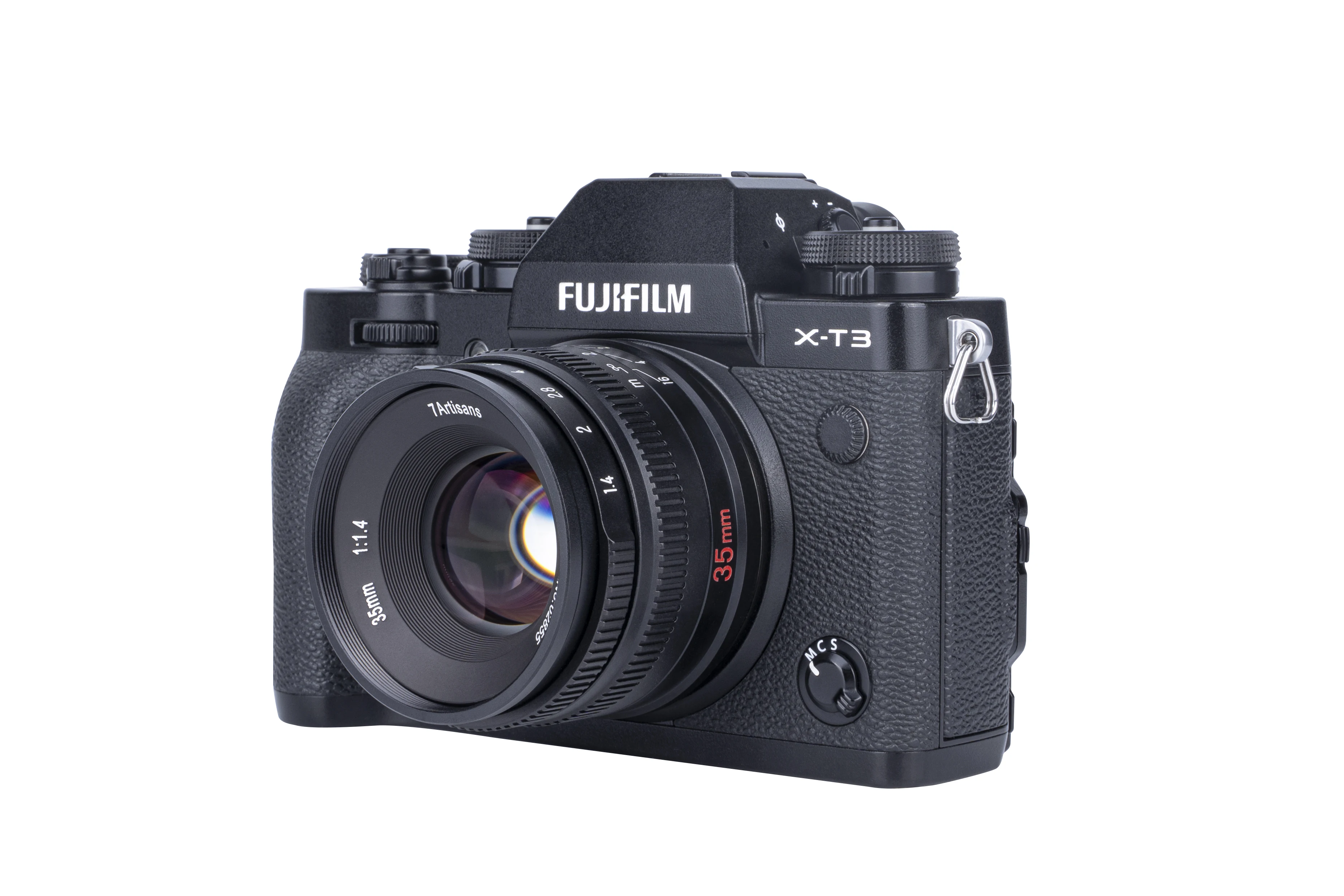 7artisans 35mm F1.4 Mark II APS-C Groot diafragma Handmatige Prime Lens voor Sony E ZVE10 A6000 Fujifilm FX X-T1 X-T4 Olympus/Panasonic Micro 4/3 E-PL1 Lumix G85/DC-GX9 Nikon Z50 Z fc Canon RF