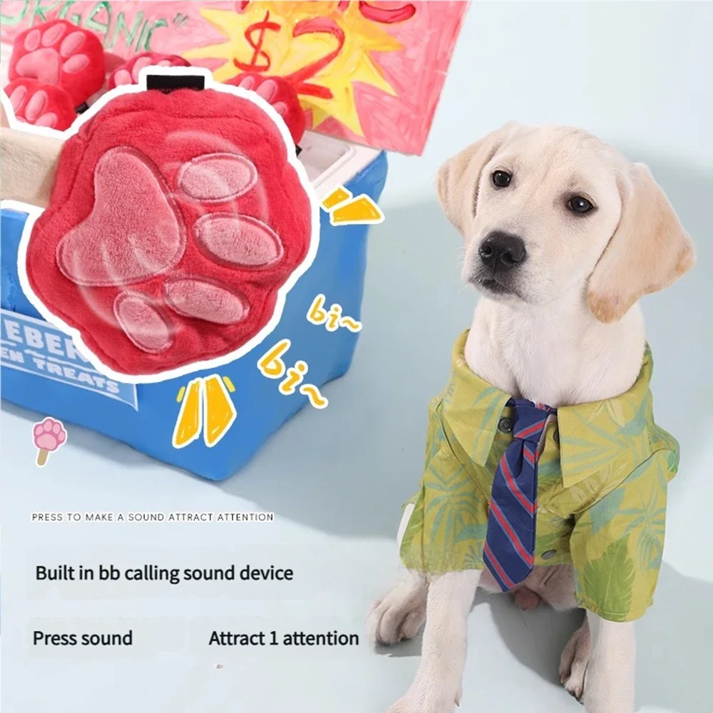 

Nick's Pawpsicle Squeaker Toy for All Dogs - Durable Rope Tug with Sound for Small and Large Breeds Interactive Chew Toy