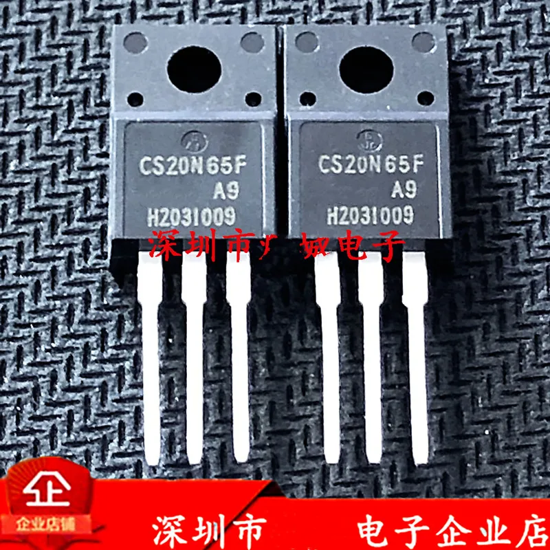 

Полевой транзистор CS20N65F 20N65F TO-220F 20A 650V MOS, новый и оригинальный, 5 шт.-20 шт.