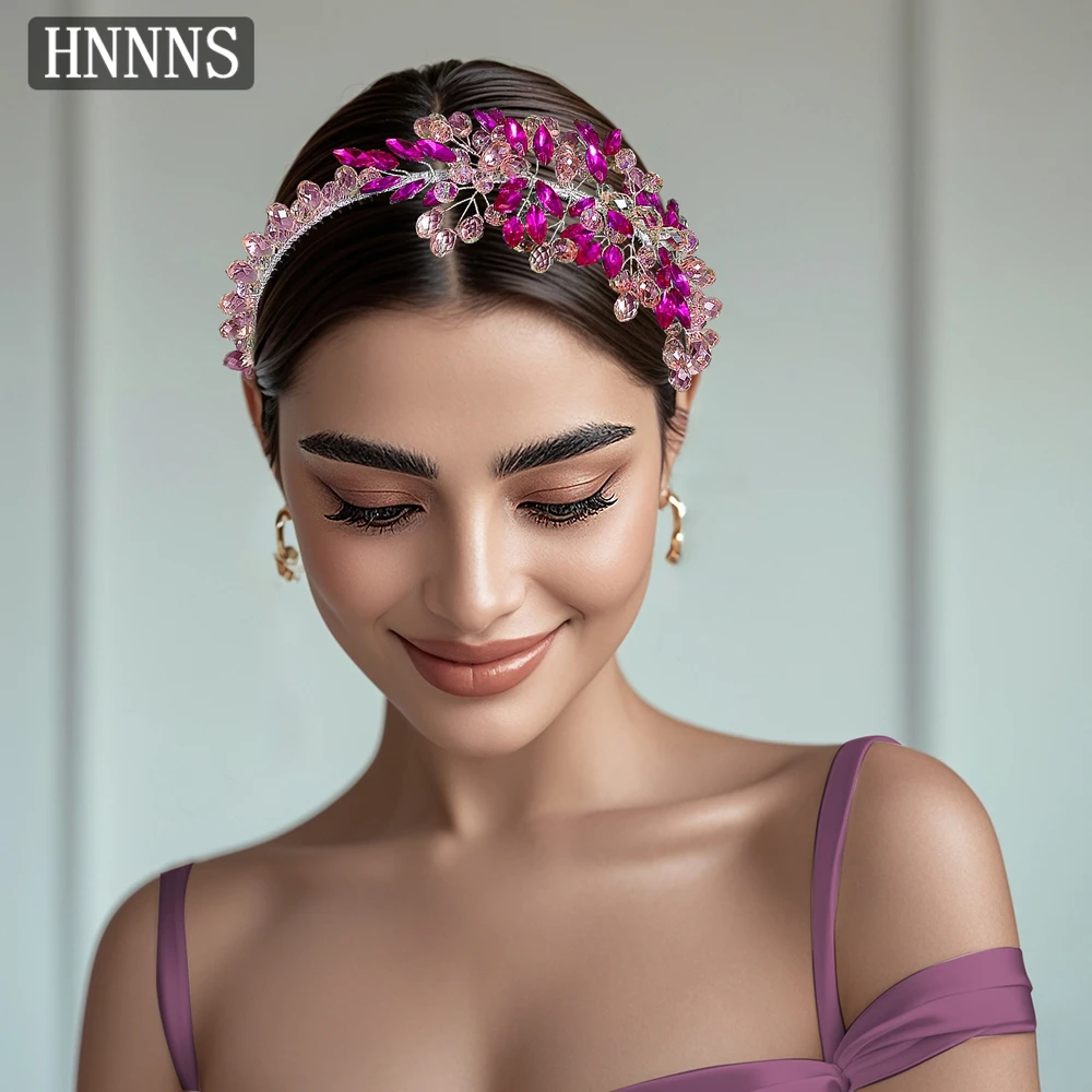 

YouLaPan Luxurious Bridal Wedding Headbands Handmade Rhinestones Elegant Ladies' Banquet Parties Party Hair Accessories YXA139