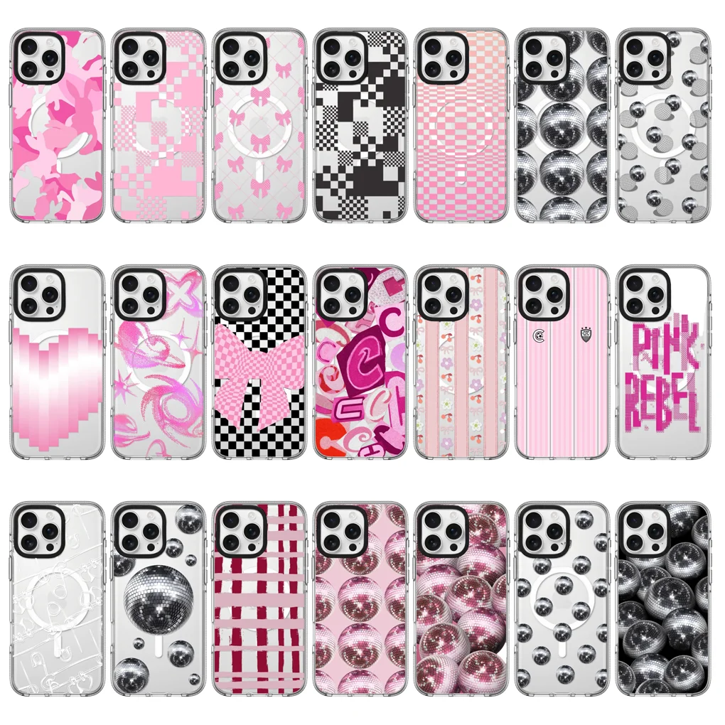 

Mosaic Transparent Border IPhone 13 14 15 16 Pro Max Case - Protective IPhone Case