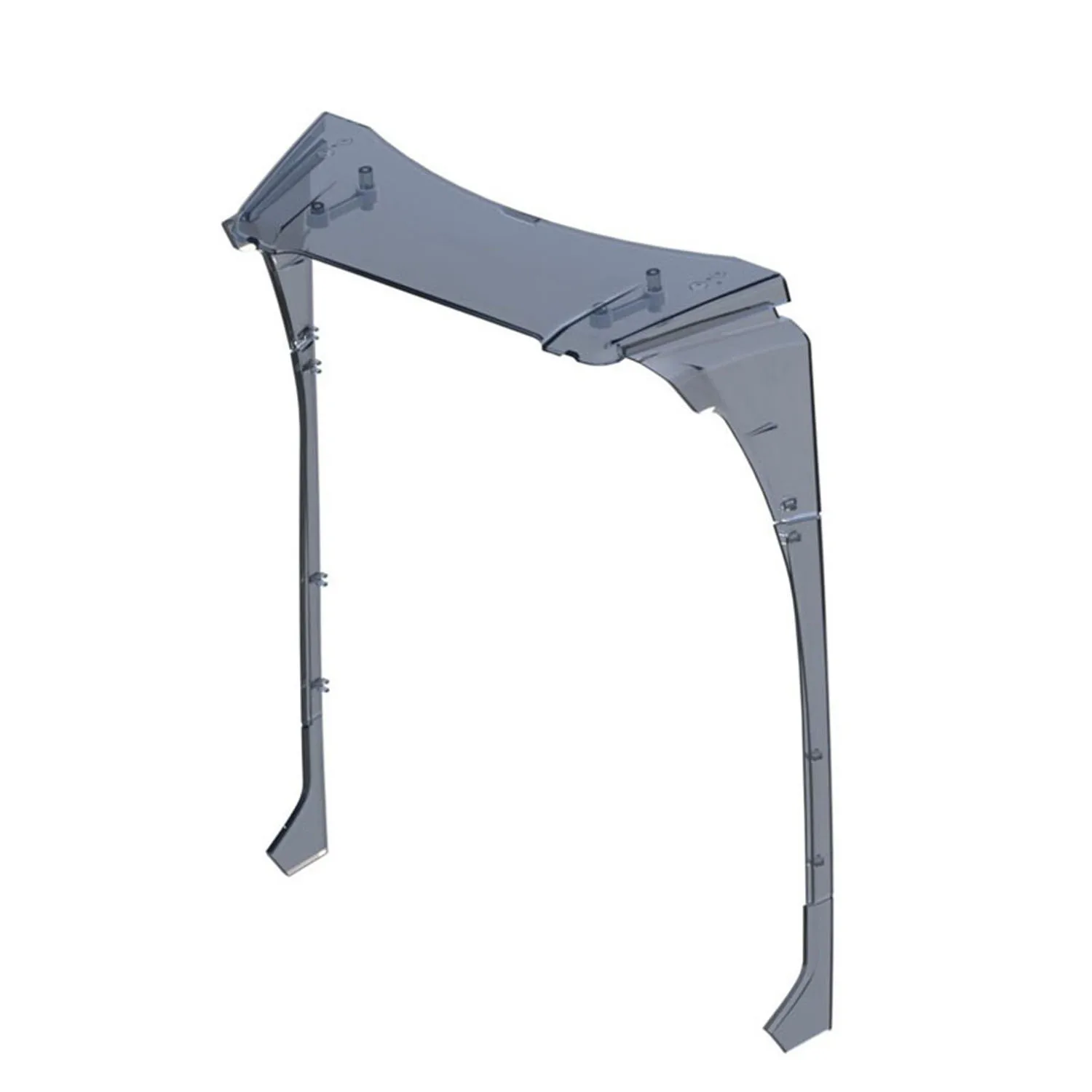 

Part ABS Narrow Rear Spoiler Wing for DIY 1/14 Tamiya Radio Control Tractor Truck SC 770S 56368 56373 RC Lorry Vehicle Model Car
