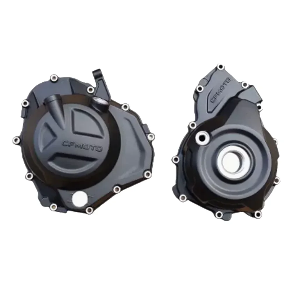 For CFMOTO Accessories 450SR SR450 CF400-6 Left and Right Motorcycle Engine Side Cover Housing