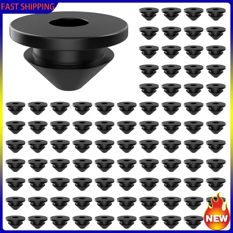 Especial 500PCS Cable Railing Rubber Grommets For 1/8Inch 5/32Inch 3/16Inch Cable For Metal Cable Railing Posts,Cable Railing Ki
