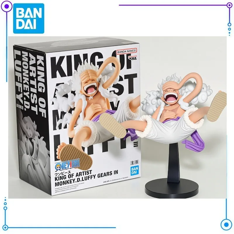 In Stock Bandai One Piece King Of Artist Monkey.D.Luffy Gears In Action Figures Toys Collection Gifts Models Desktop Decorations