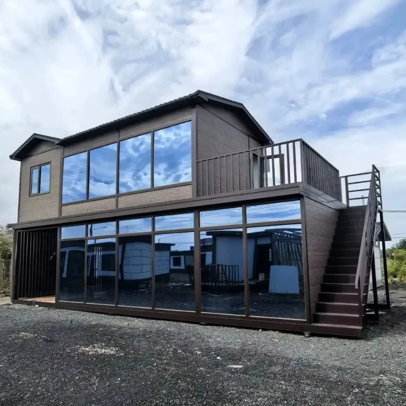 Modular Container House Prefab Expandable Steel Structure Portable Building for Office Camp Accommodation