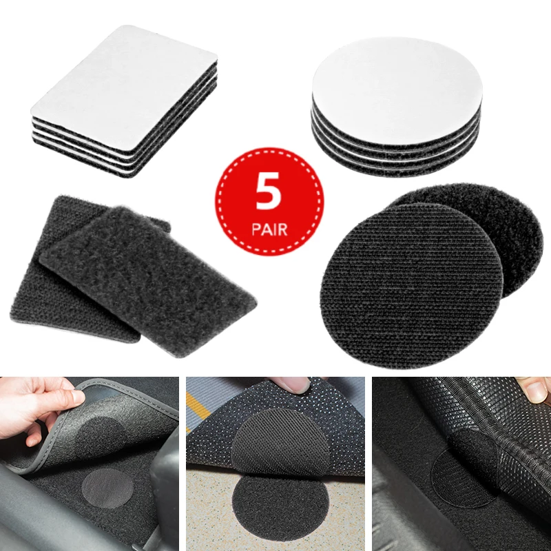 Car Carpet Tape Self Adhesive Fastener Sticker for Toyota Sienta Noah Voxy Esquire VELLFIRE Alphard