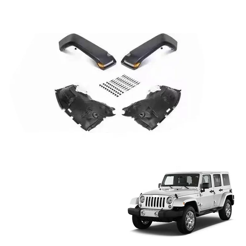 

4X4 2007-2017 Auto Accessories fender flares for JEEP WRANGLER JK To JL auto body systems