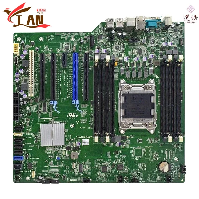 

CN-09M8Y8 For Dell Precision T3610 Workstation Motherboard 9M8Y8 09M8Y8 LGA 2011 DDR3 Mainboard 100% Tested Fully Work Tan