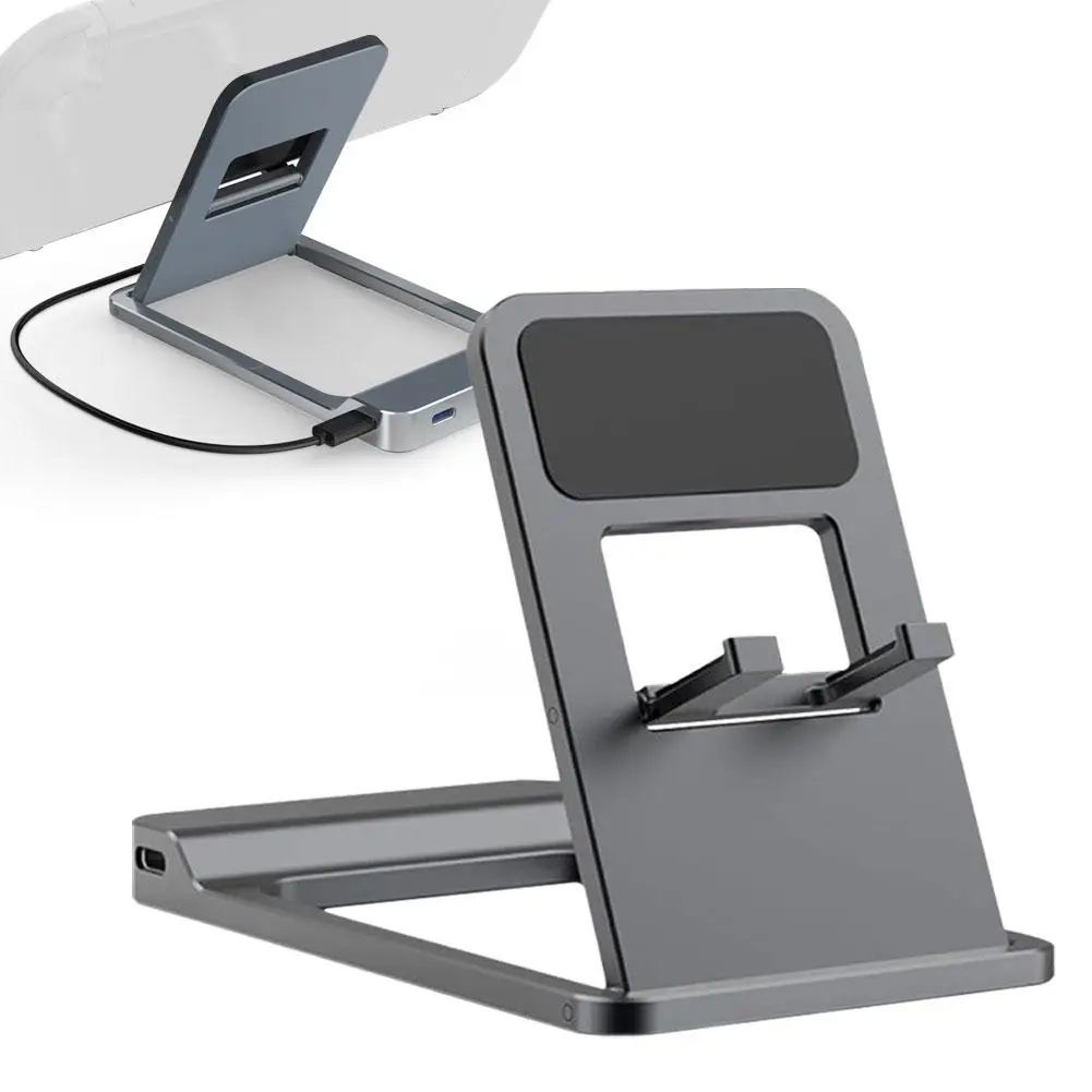 

Док-станции для Nintendo 2, преобразователь зеркала на экране, основание из алюминиевого сплава, игровая консоль, подставка для хранения, зарядная подставка S7Y1