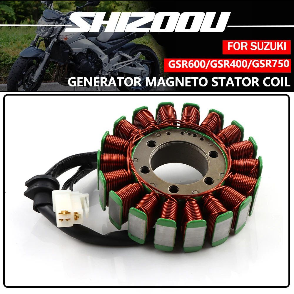 Motorrad Stator Spule Motor Magneto Stator Spule Für Suzuki GSR600 2007 gsr 600 2008 GSR400 suzuki GSR 750 GSR750 Zubehör