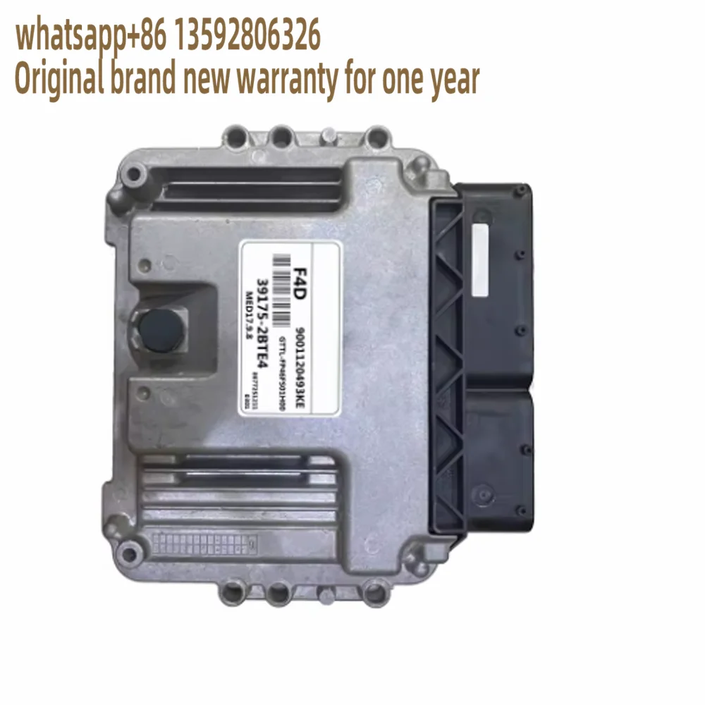 

39175-2bte4 F4d Original Ecu Car Engine Board Electronic Control Unit Med17.9.8 For Hyundai