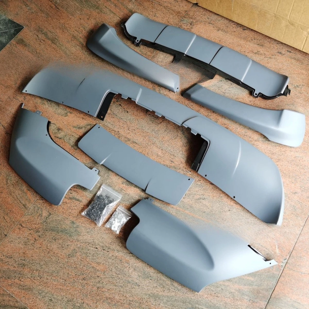 Convient pour 07-10 BMW X5 E70 pare-chocs barre avant queue surround bouclier taille modification surround