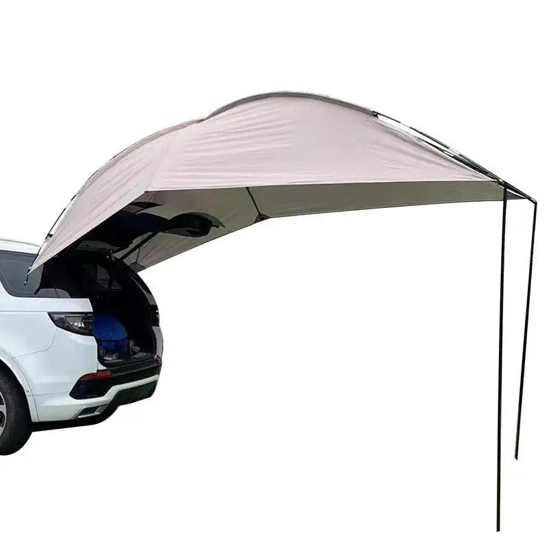 Car Awning Tent SUV Tailgate Tent With Awning Rainproof Car Tailgate Sun Shelter Car Tail Tent Sun Protection For Outdoor Travel