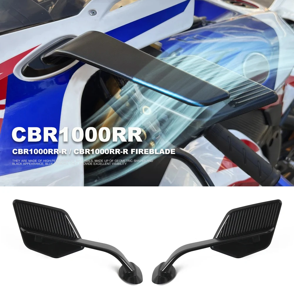 

CBR1000RR 2025 Motorcycle Mirrors Modified Wind Wing Adjustable Rotating Rearview Mirror For Honda CBR1000RR-R CBR1000 RR RR-R