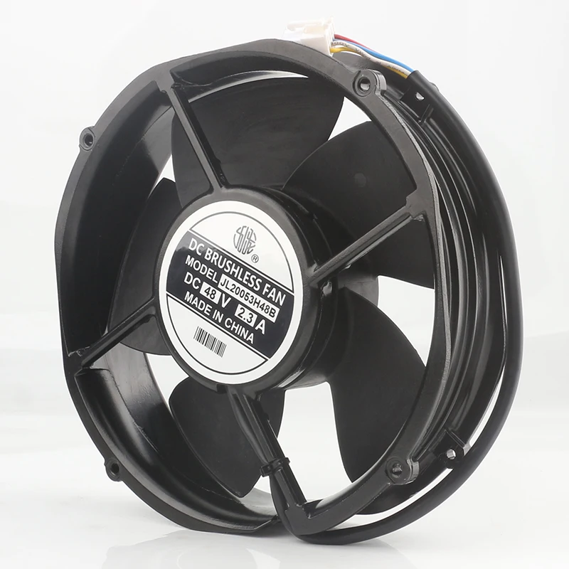 Original Jiulong 12V 24V DC48V 2.3A AC EC 200x200X53MM 20053 20CM Frequency Converter Large air Volume JL20053H48B Cooling Fan