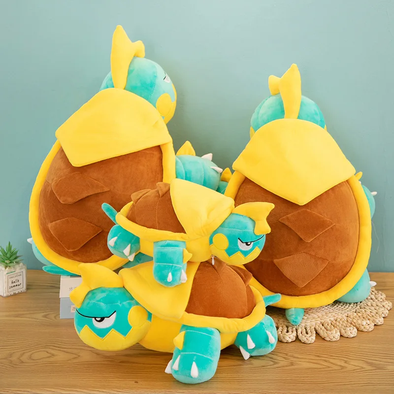 Pokemon Drednaw Plush Toys Large Semi-finished Shell Leather Pokémon Drednaw Kawaii Plushie 35-70CM Christmas Gifts for Children