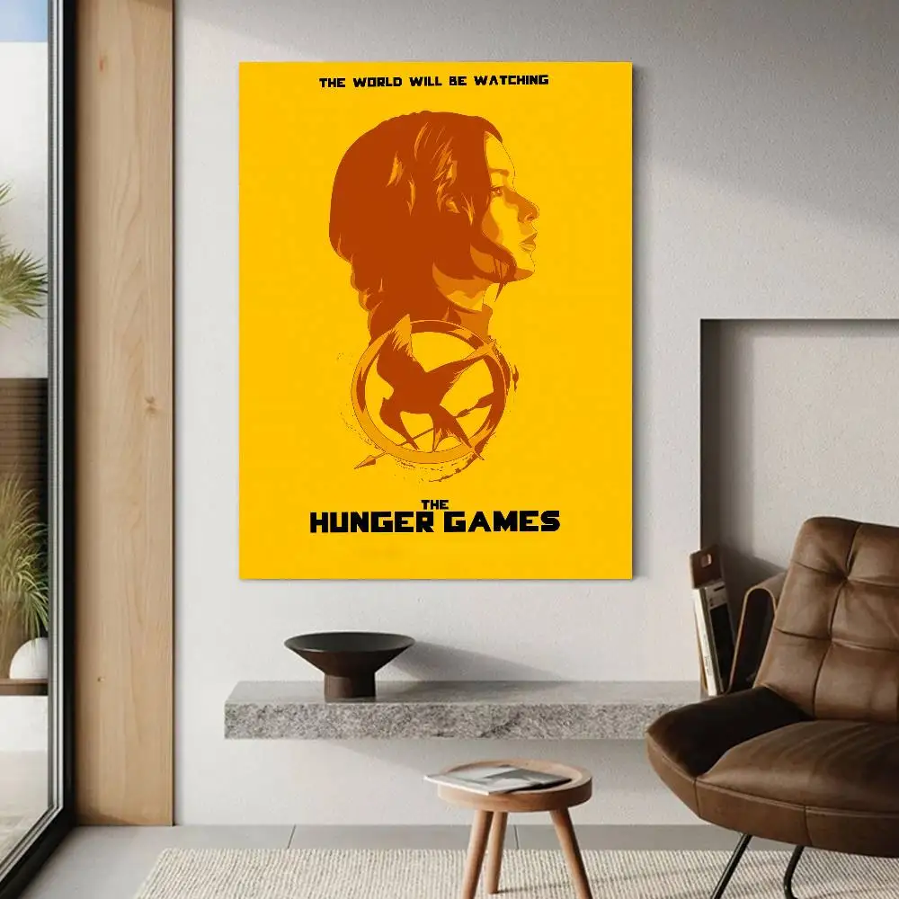 فيلم ألعاب الجوع أنيمي الملصقات لزجة يتوهم الجدار ملصق لغرفة المعيشة زخارف للحانات ديكور جدران الغرفة #6