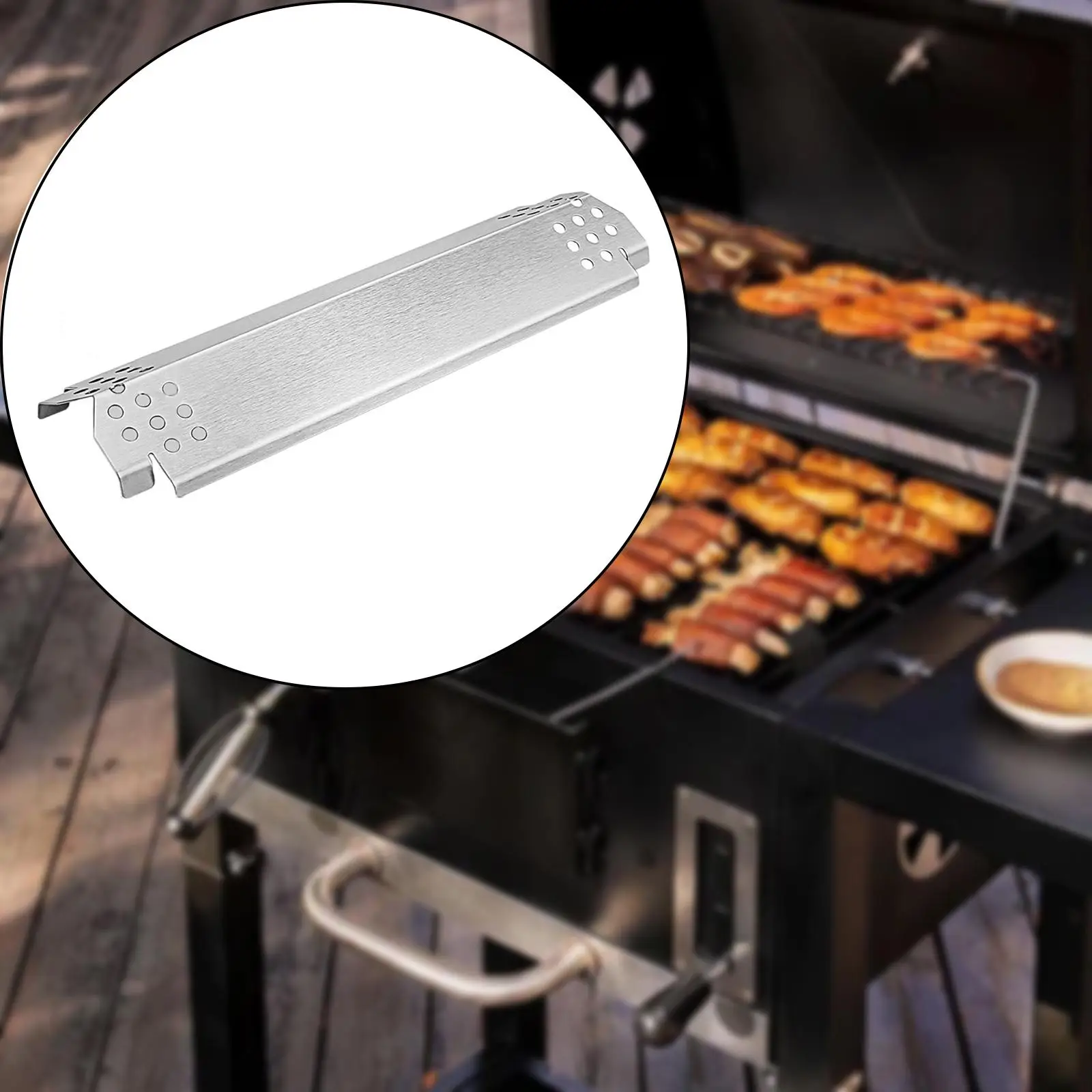 Stainless Iron Heat Diffusers Flame Tamer Grill Burner Cover BBQ Grill Accessories for Gas Barbecue Replacement Parts