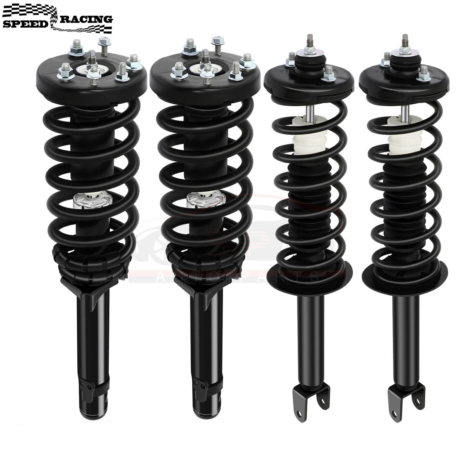 

4 шт. полные стойки для Honda Accord 2008-2012 годов/амортизаторов и винтовой пружины в сборе SP80817801AP 172562R 172562L 172563