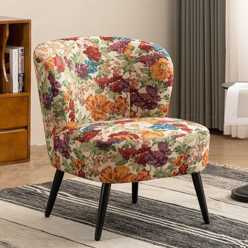 Rotate Portable Living Room Chairs Luxury DesignerBack Support Living Room Chairs Design Weird Fauteuils De Salon Furniture Home