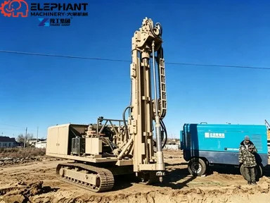 High Torque Crawler Hydraulic Rotary Drilling Rig For Pile Foundation Engineering Construction