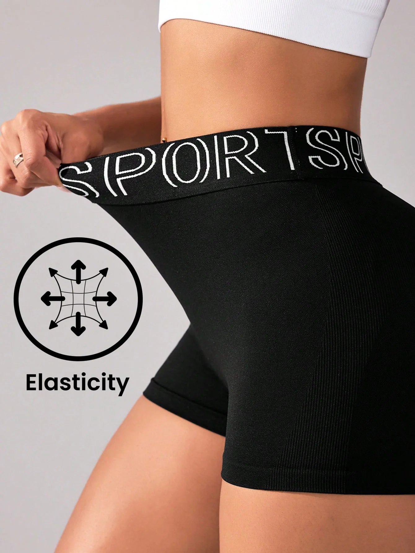 Women Workout Shorts Scrunch Shorts Seamless High Waisted Contour Gym Yoga Biker Shorts