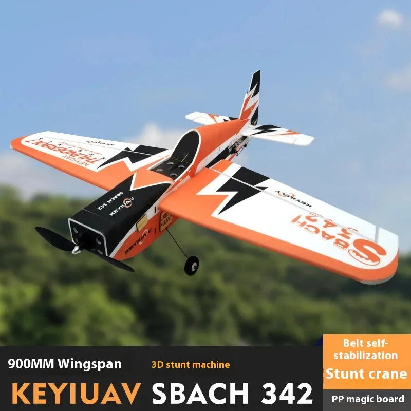 Keyiuav Sbach 342 Pp Material Magic Board Like Real Machine 3d Special Effects Fixed Wing Machine With Self Stabilization