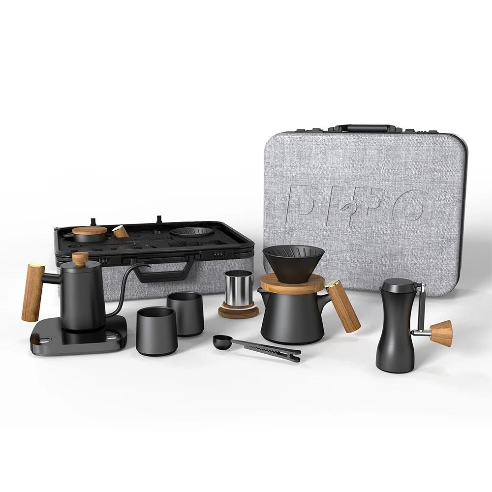 Pour Over Coffee Maker Travel Bag Portable Coffee Maker Set Wedding Luxury Decoration