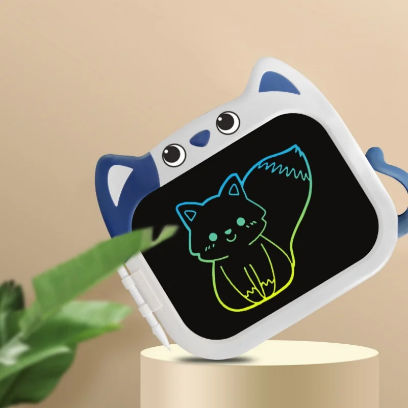 10inch/25.4cm LCD Writing Drawing Tablet Toys for Kids Cartoon Cat Children Montessori Learning Educational Toy Birthday Gifts