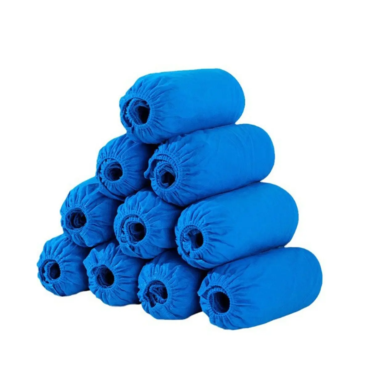 PROFESSIONAL USE 200 Pieces (100 Pairs) Disposable Shoe Covers, Anti Slip,Household Indoor Non-Woven Fabric Shoe Covers,Guest Fo