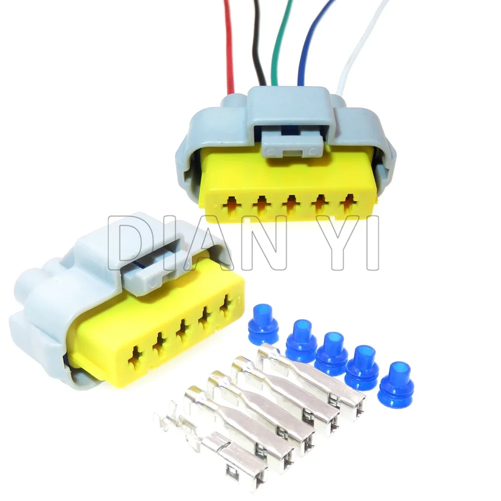 1 conjunto de 5 vias 3126684 Conector t6 para tiida sylphy X-T6 211pc053s4026 ac montagem carro sinal de volta faróis soquete plugue de fio automático