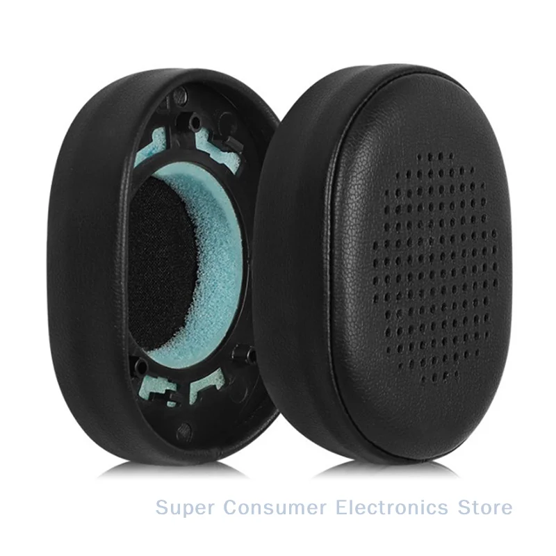 بطانة للأذن المرنة يغطي ل KEF M400 M500 سماعة الأذن وسائد الأذن وسادات الأذن المريحة إلغاء الضوضاء وسادة #2