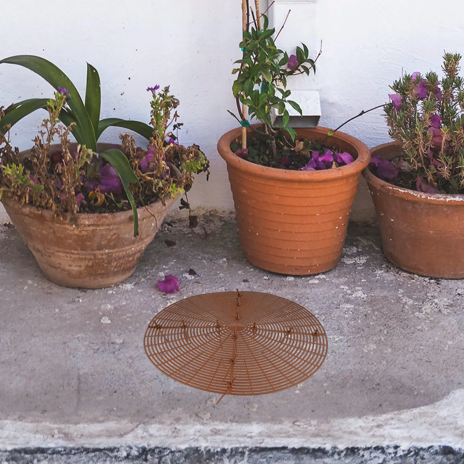 

Водонепроницаемая пластиковая сетка-крышка для цветочных горшков, защита от кошек, легко устанавливается, для сада, дома, теплиц