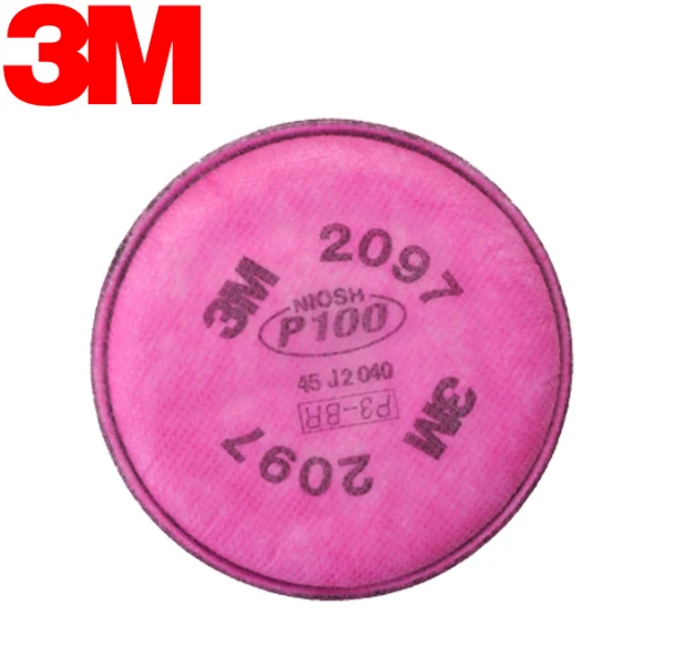 2/4/10/20pcs Package 3M 2097 Painting Spray Industry particulate P100 Filter For 3M 6200 7502 Series Gas Mask Filters