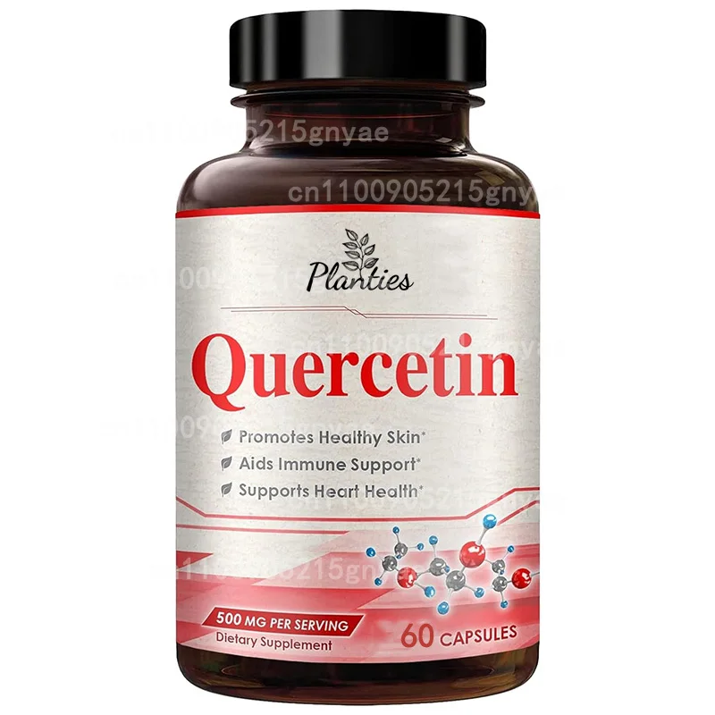 

Quercetin Capsules - Contains Digestive Enzymes, Bromelain, Promotes Digestion, Enhances Immunity, and Eliminates Toxins