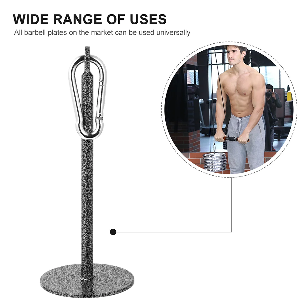 Accessories Wrist Barbell Weight Fitness Equipment Loading Pin Plates Steel Slice Stand