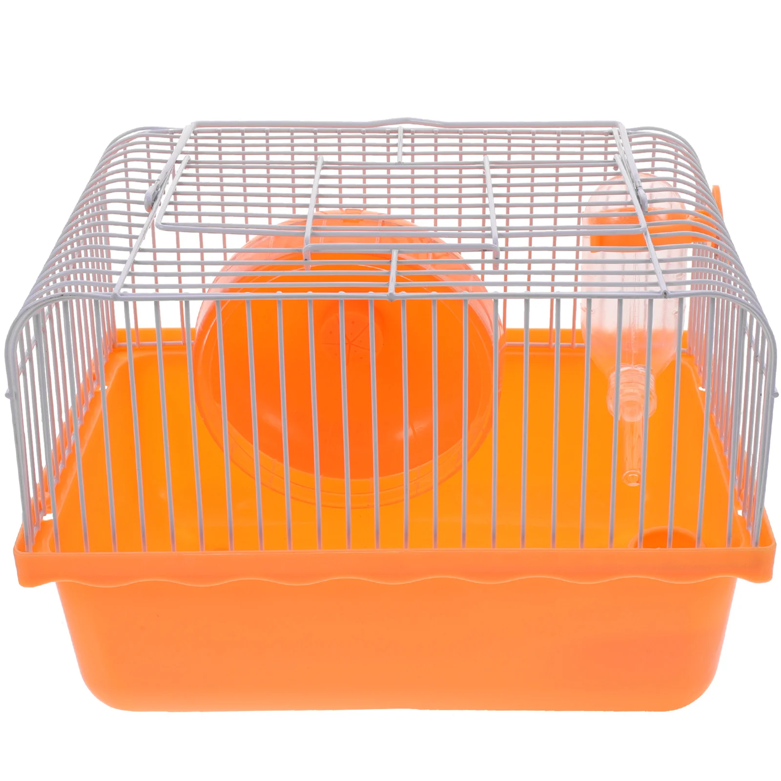 

Pink Hamster Cage Small Pet House Topranking Material No Harm Multifunction Design Eat Sleep Play Bright Color Spacious