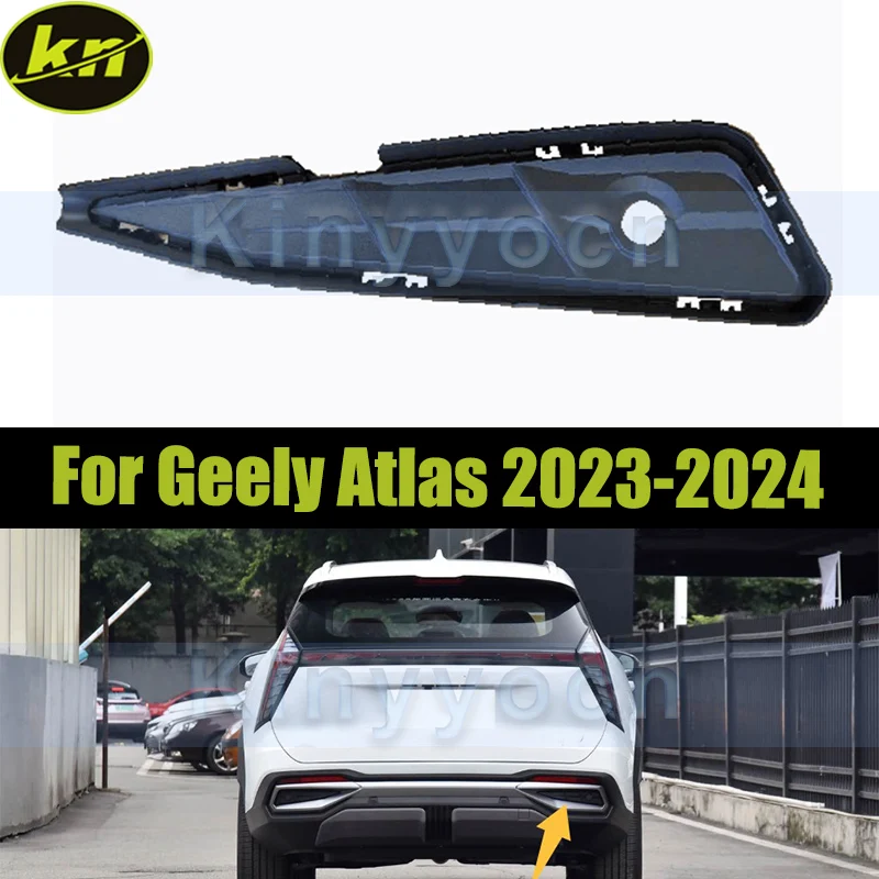 

Rear Bumper Fog Lamp Cover For Geely Atlas 2023-2024 Fog Lamp Cover Grille Bezel Replacement