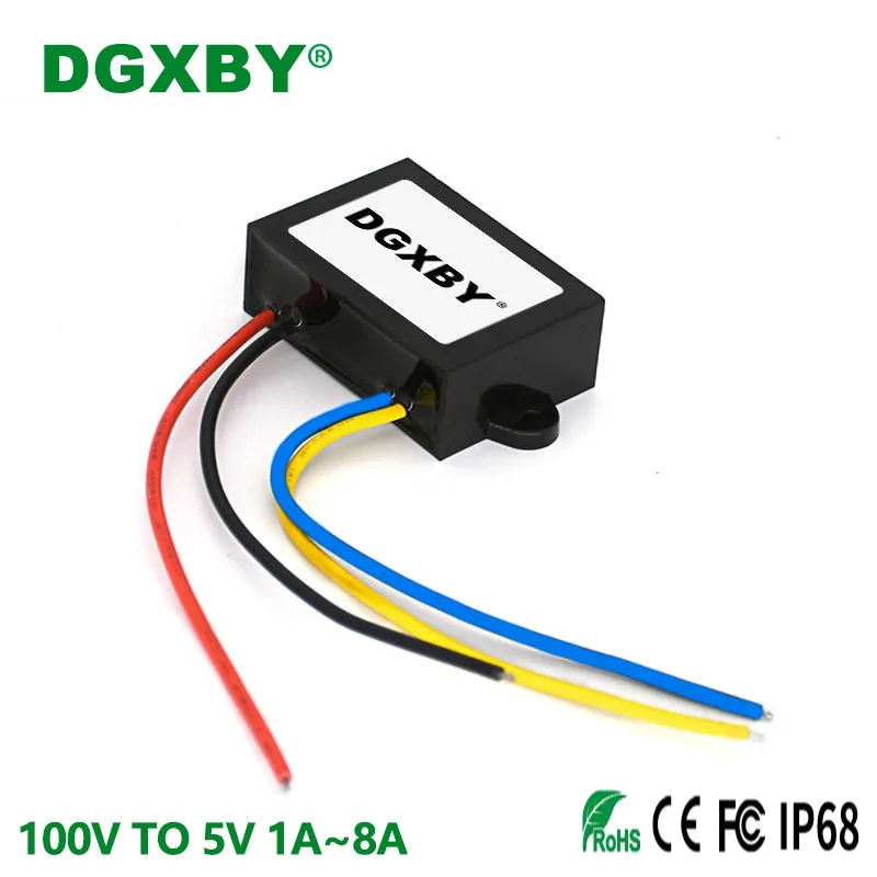 

Isolated 72V80V100V120V TO 5V 1A 2A 3A 5A 8A Power Step-down Module 75-150V to 5V Vehicle Equipment Converter CE Certification