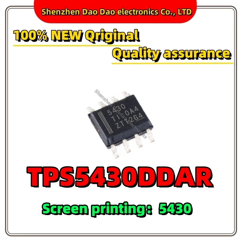 

10Pcs TPS5430DDAR Screen printing 5430 SOIC-8 chip step-down regulator new original