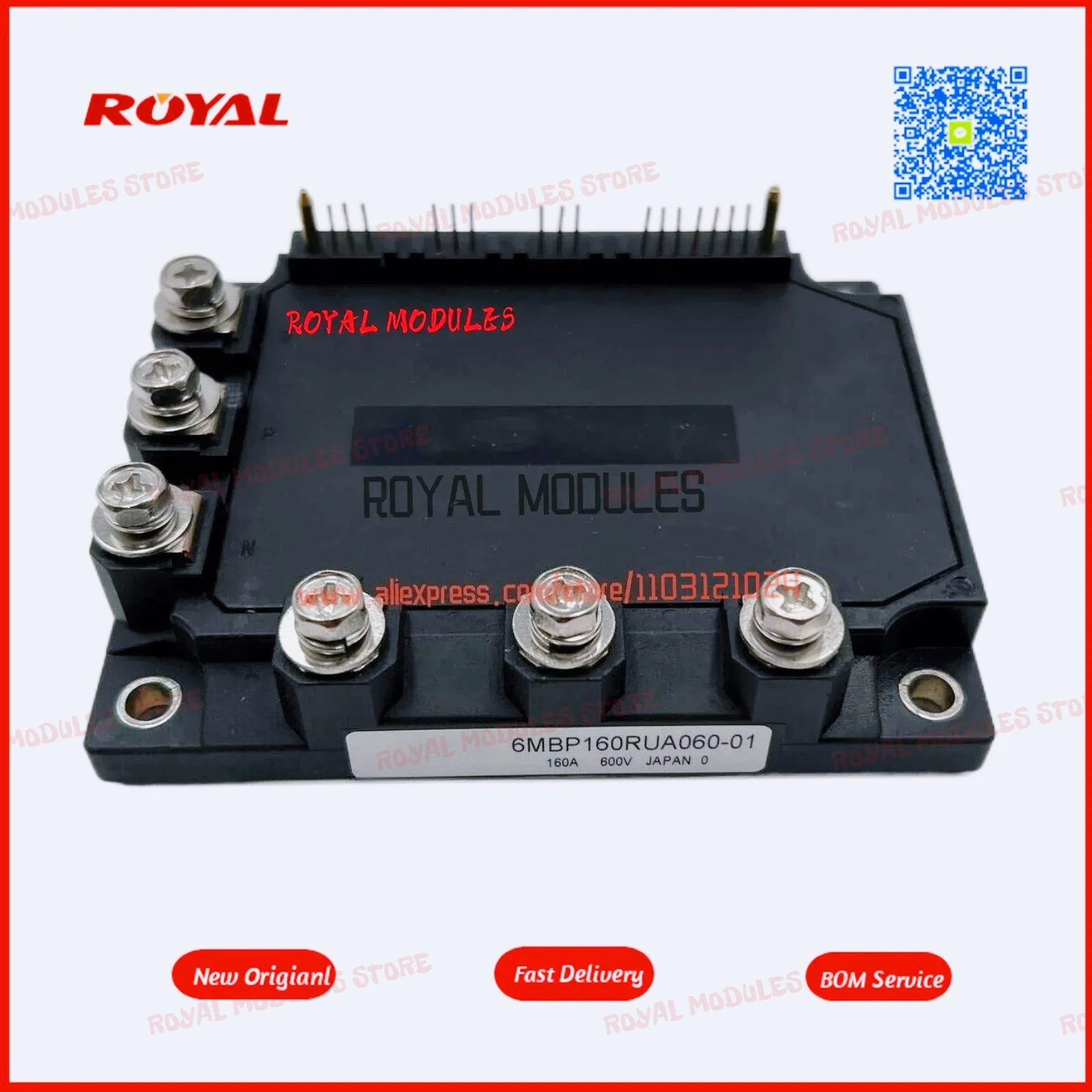 

New Original 6MBP160RUA060-01 A50L-0001-0374 In Stock