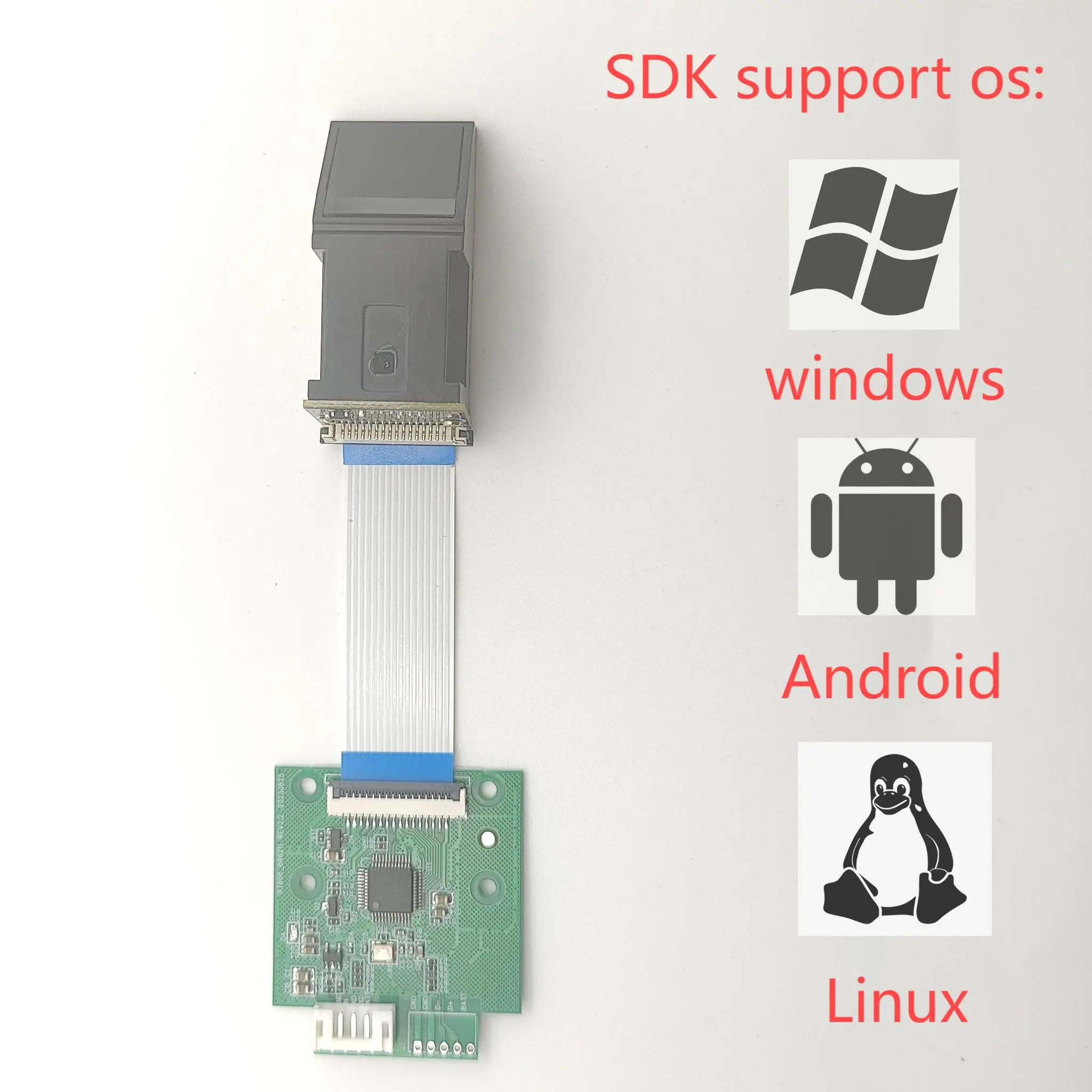 USB Optical Fingerprint Module, Support Android, Windows, Linux SDK Secondary Development, Time and Attendance System Control